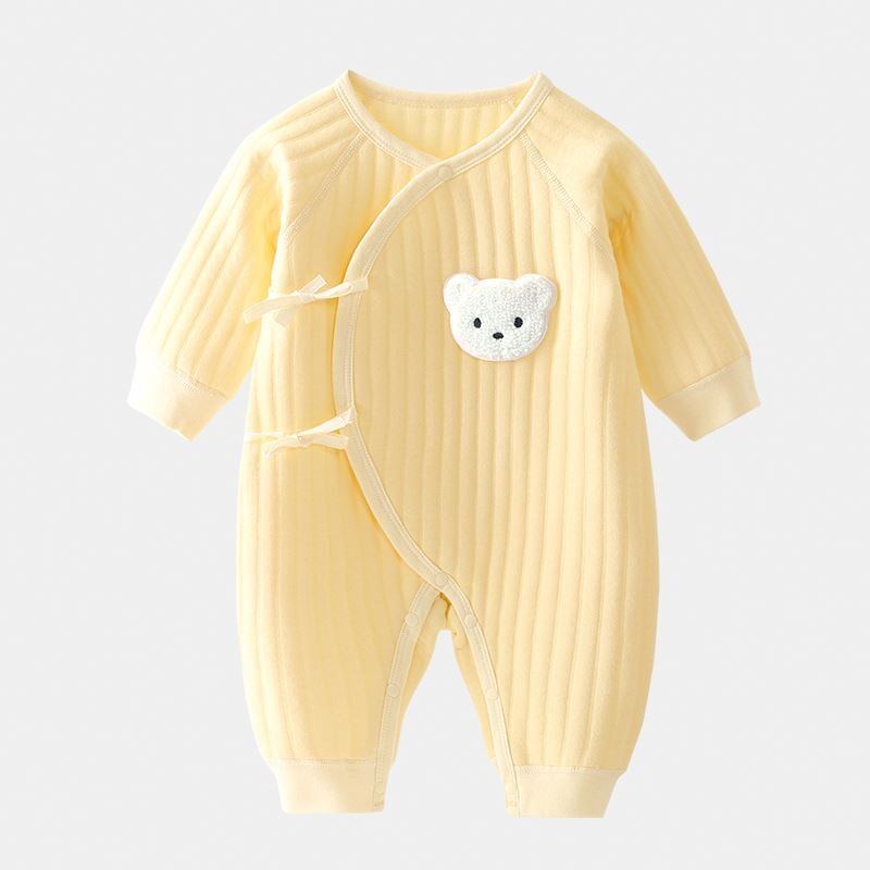 High Quality Newborn Jumpsuit Spring And Autumn Cotton Baby Bear Infant Romper