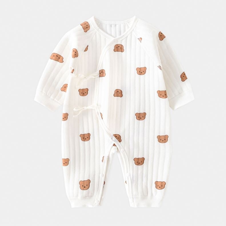 High Quality Newborn Jumpsuit Spring And Autumn Cotton Baby Bear Infant Romper