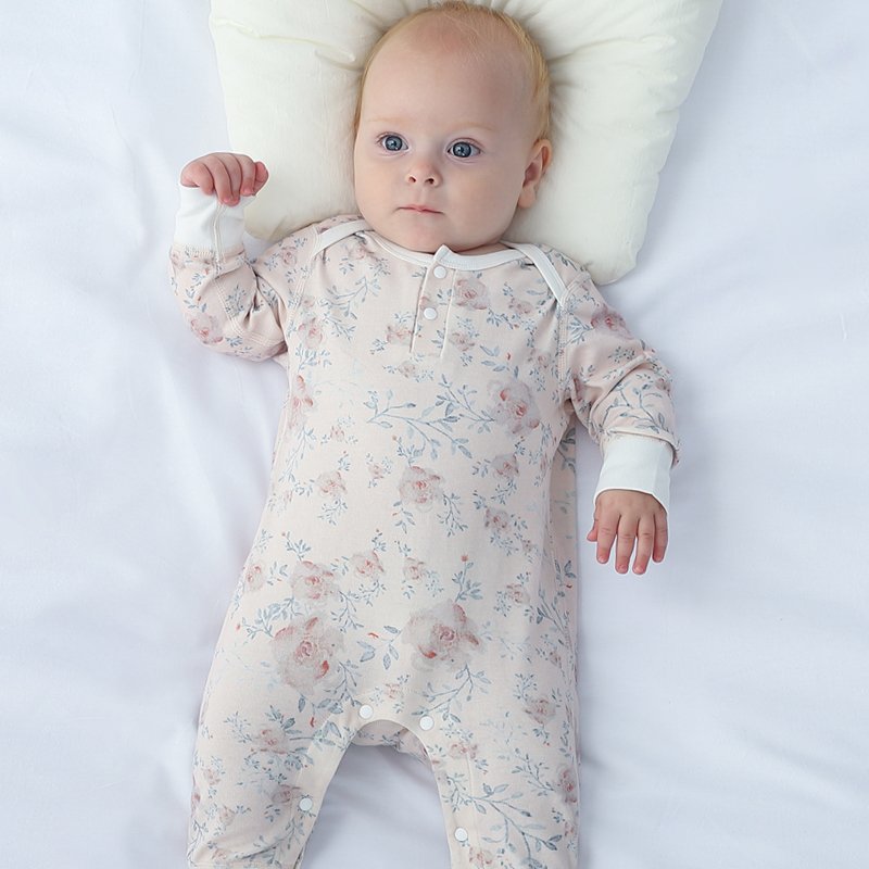 Manufacturer Wholesale Boutique Baby Clothes Baby Boys' Romper Newborn Clothing Print Organic Cotton Full Unisex 100% Cotton