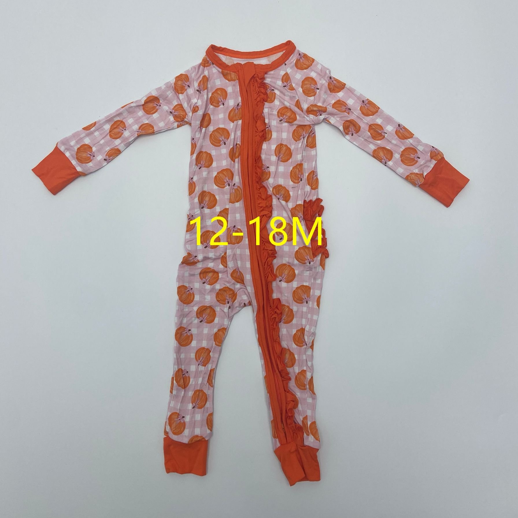 Western Custom Baby Boys Bamboo Viscose Dinosaur Pajamas Jumpsuit Double Zipper Bamboo Baby Rompers