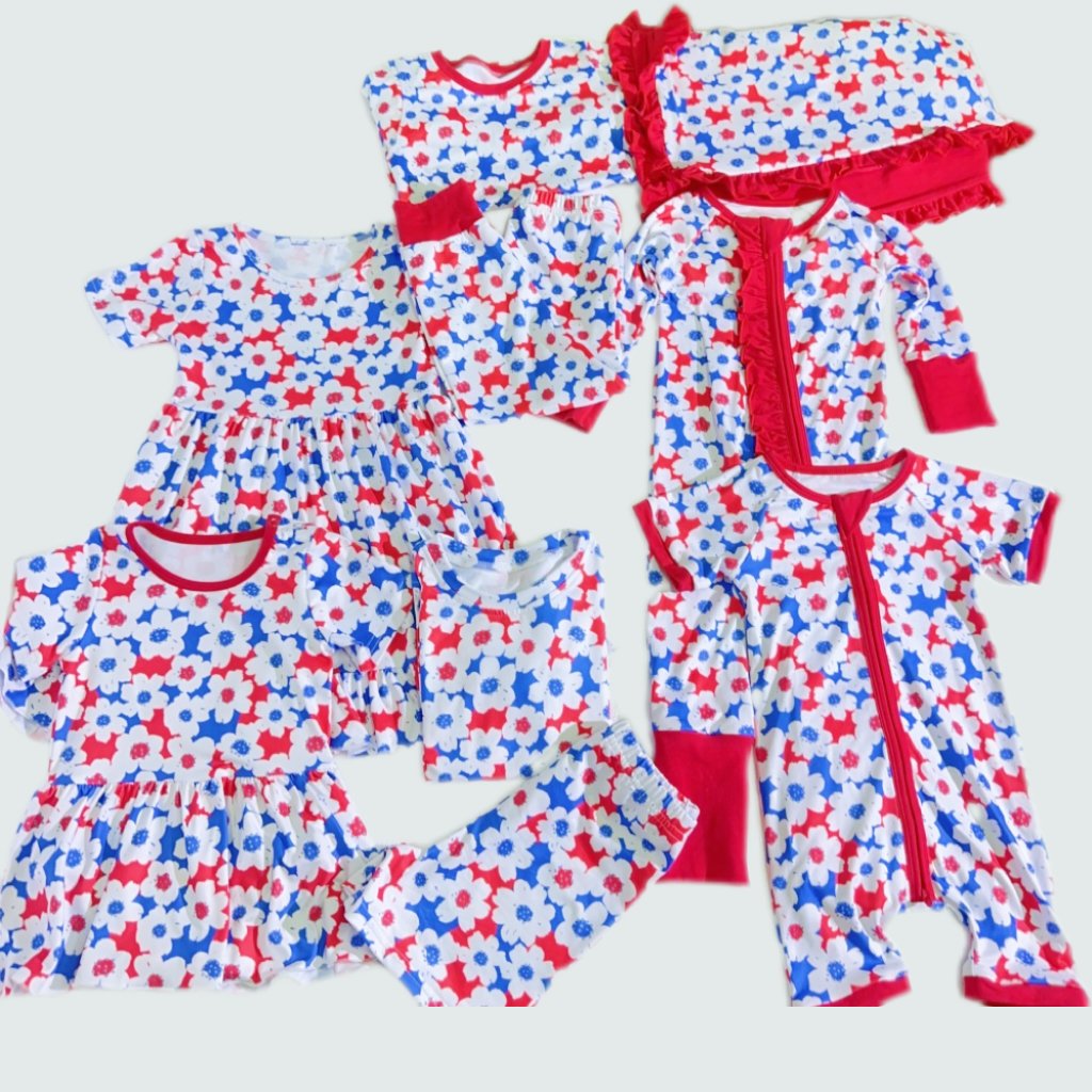 Wholesale 95% Bamboo+5%spandex Pajamas Toddler Clothing Custom Printed Logo Girls Dresses Newborn Zipper Bamboo Romper