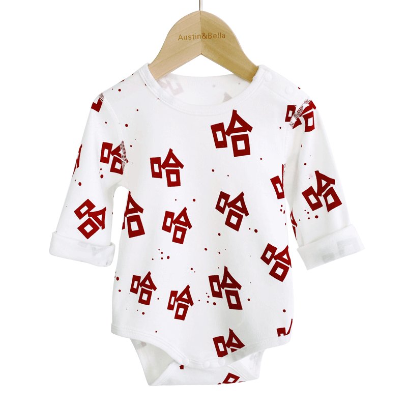 AustinBella 2021 boutique new arrival organic cotton baby clothes GOTS certified baby boys bodysuit spring 2021 baby clothes