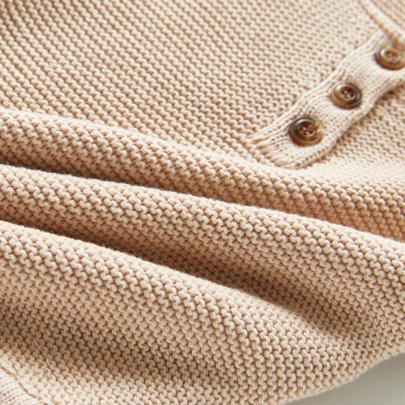 New arrival 100% cotton sleeveless Knitted baby rompers toddler girls jumpsuit