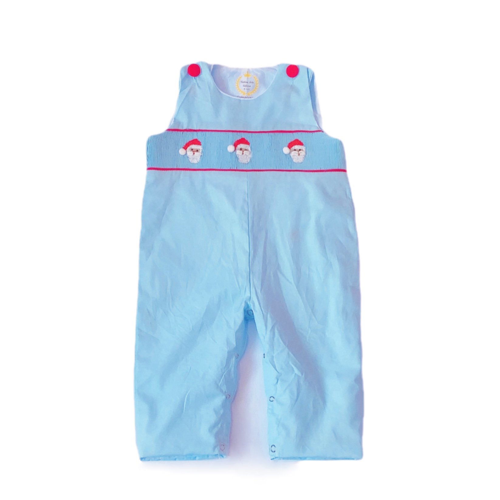 Yihui ODM OEM custom Children's Boutique Winter Christmas Tree Overalls Toddler matching clothing romper baby Romper