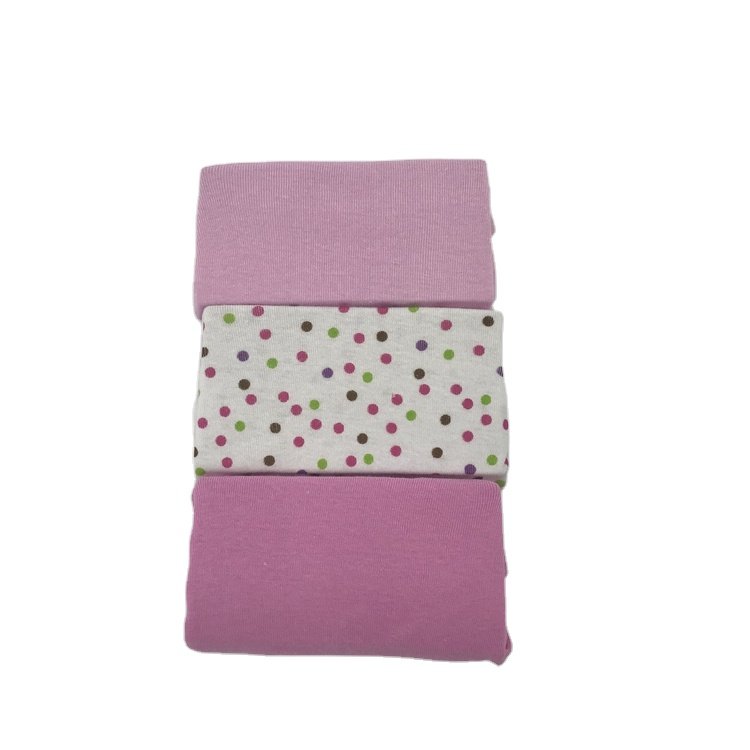 Wholesale High Quality 100% Cotton 3pk Baby Rompers Baby Bodysuit