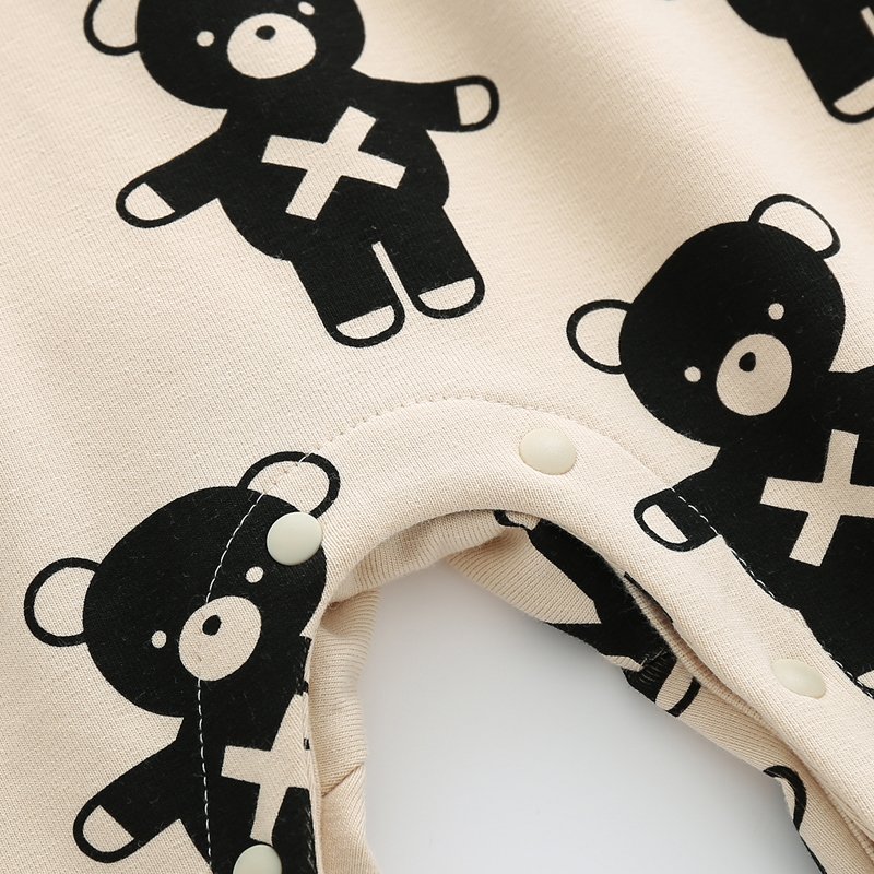 AustinBella boutique baby boys' clothes 100% cotton high quality baby winter jumpsuit baby boy romper designer custom print