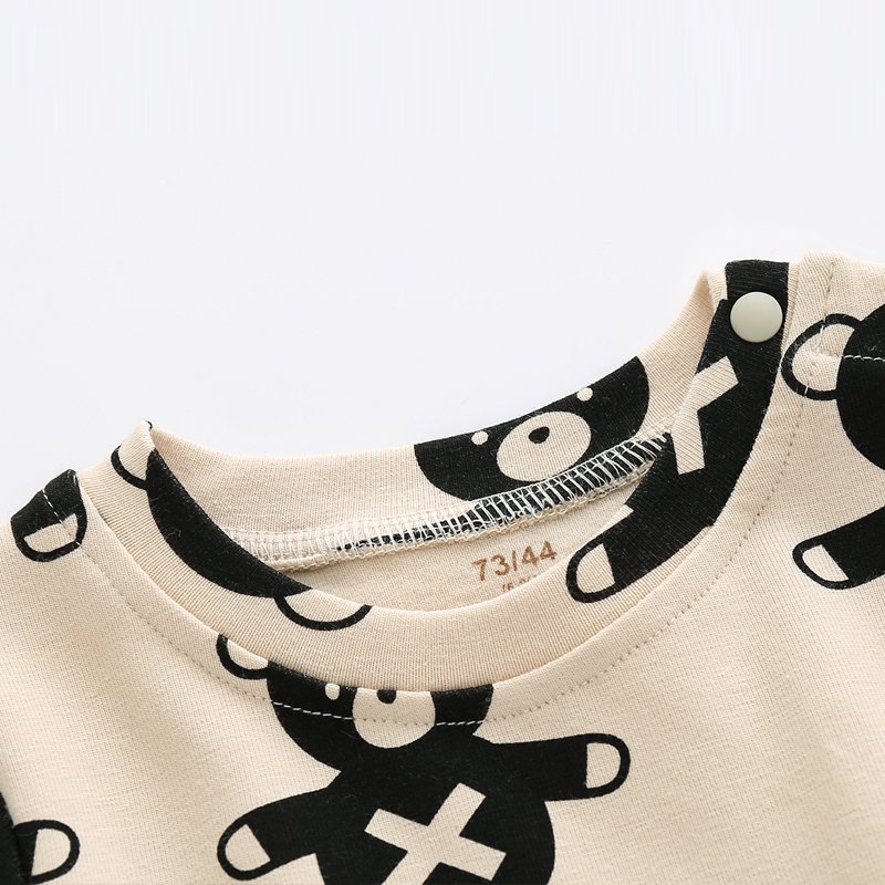 AustinBella boutique baby boys' clothes 100% cotton high quality baby winter jumpsuit baby boy romper designer custom print