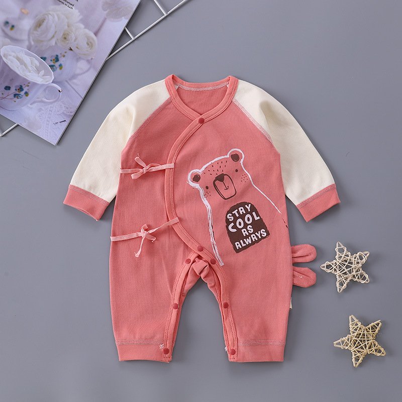 Newborn Baby Jumpsuit Fluffy Spring Cotton Clothes For Babies Wholesale Baby Rompers
