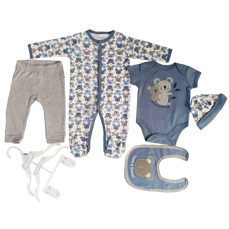 manufacturer Wholesale Custom Chinese Factory Support OEM Infant Clothing Newborn Organic Baby Clothes Giirl And Boy Baby Romper