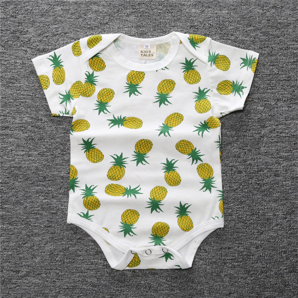 Newborn Baby Clothes Washable Baby Rompers Clothes Custom Print Cute Printing Cotton Rompers for baby