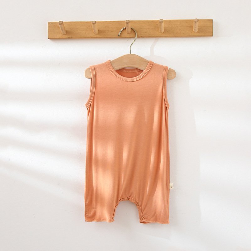 Hongbo summer baby jumpsuit cheap 95%bamboo 5 spandex infant apparel wholesale new born baby romper sets 0-3 months for girls