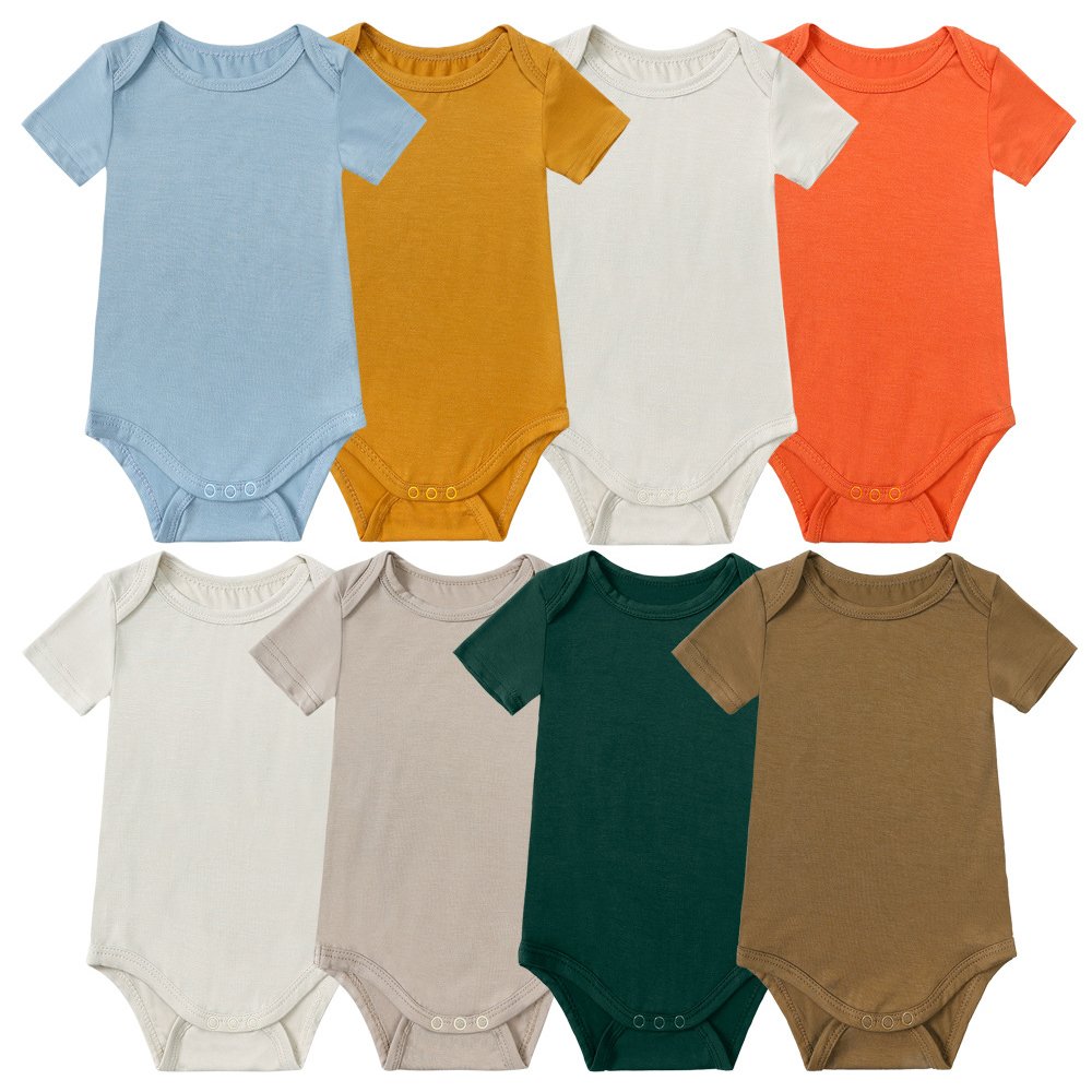 Little Little Class 95%bamboo 5%spandex Baby romper Supplier Professional Manufacturer Of Garment Bamboo Pajamas