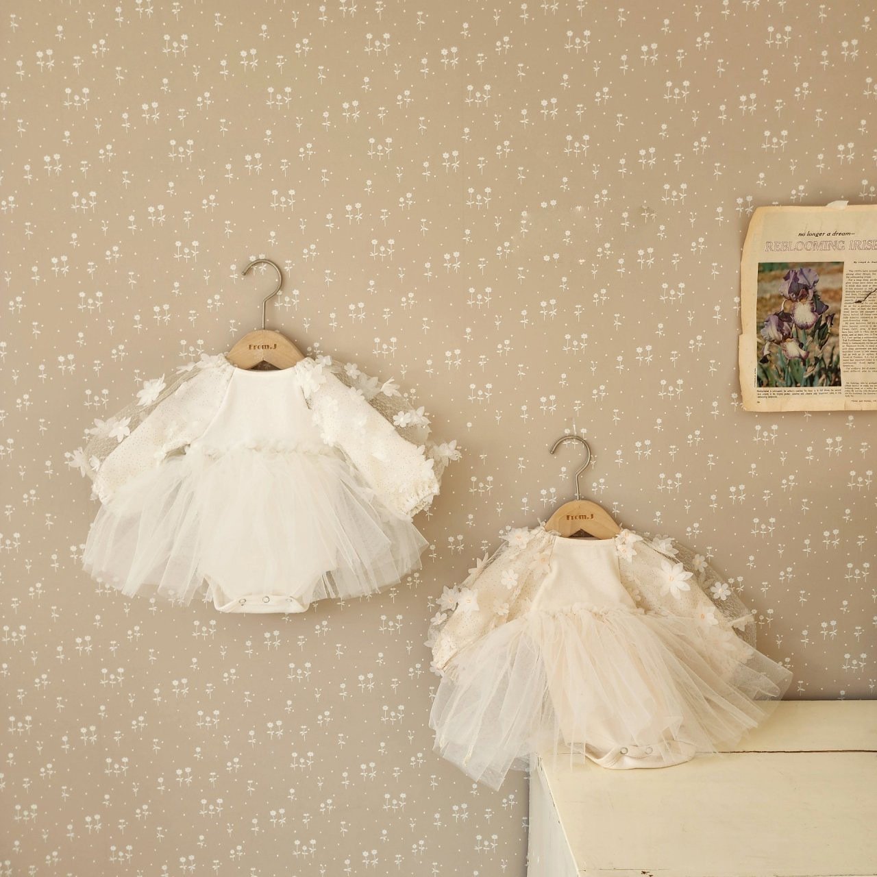 Ins Infant Girls Lace Tutu Bubble Floral Birthday Cotton Outdoor Bodysuit Dress Clothes Baby Princess Romper