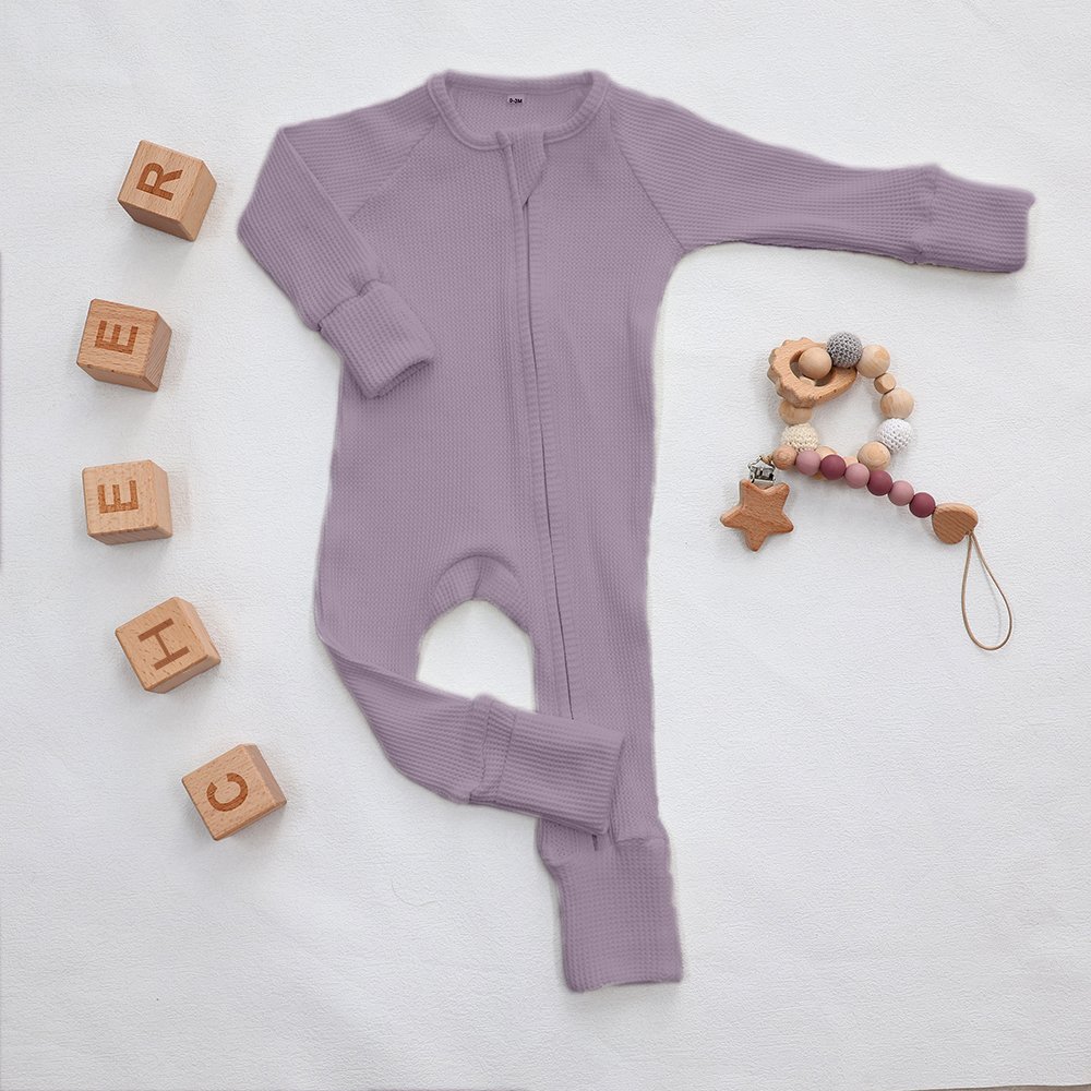 Custom bamboo baby clothes infant toddler bodysuit pajamas organic bamboo zipper bamboo baby rompers