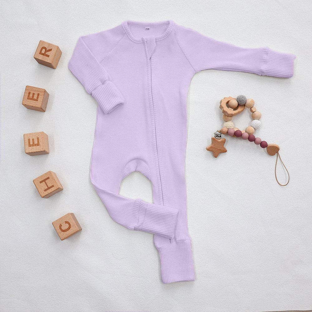 Custom bamboo baby clothes infant toddler bodysuit pajamas organic bamboo zipper bamboo baby rompers