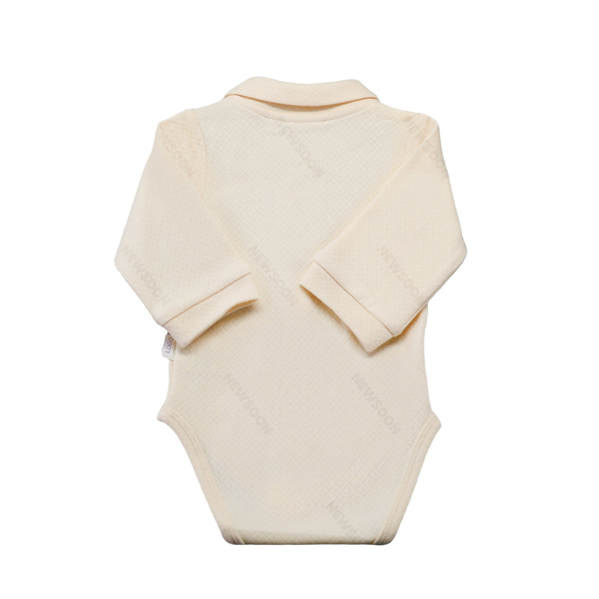 Rts Solid Color Cotton Baby Romper Knitted Babies Clothes For Newborns And Toddlers 0-12 Months Newborn Unisex Baby Clothes