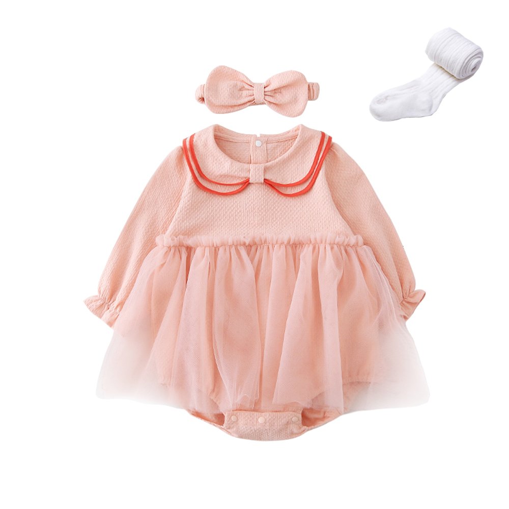 2020 baby clothes with hair band fancy infant girl clothing girl dress baby with panty 3 pieces set