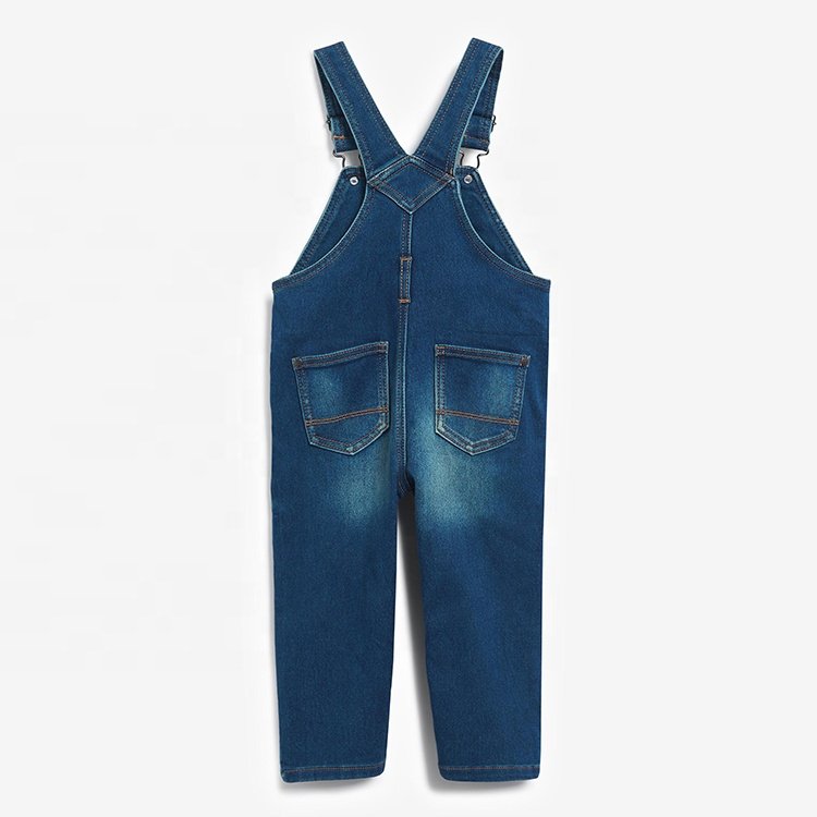 Wholesale Denim Dungarees Kids baby rompers Long Length Stretchy Unisex kids Overalls Children dungarees baby dungarees