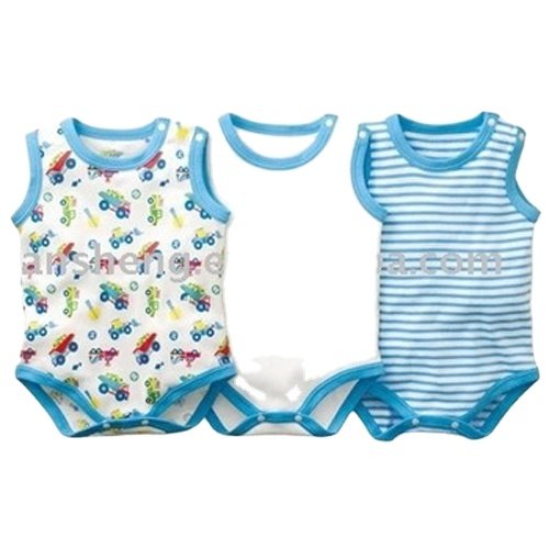 Baby Cotton Sleeveless Romper, Baby Clothes
