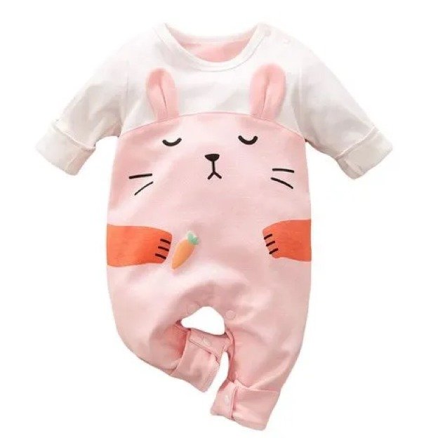 Bamboo baby Girl bubble romper