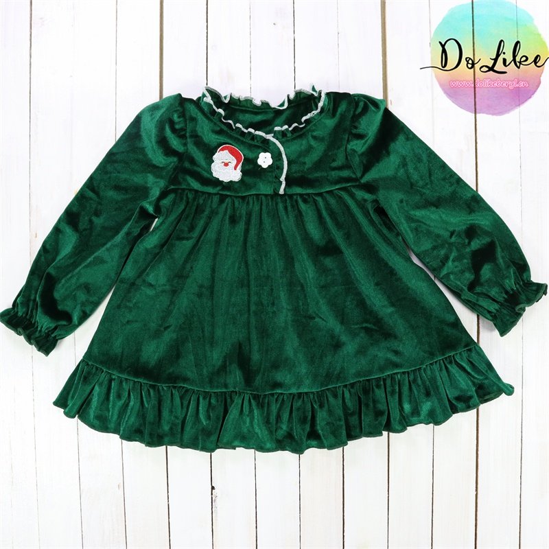 Custom design baby rompers 2024 girls Christmas kids sleepwears high quality newborn baby clothes