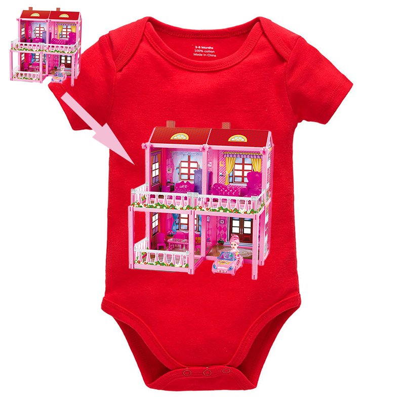 Custom MOQ 1 Solid 3D Printed 2022 Jumper Sweater Organic Baby Rompers