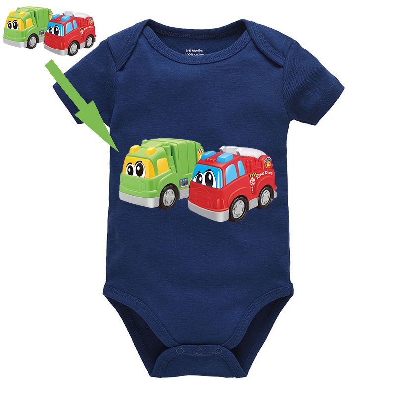 Custom MOQ 1 Solid 3D Printed 2022 Jumper Sweater Organic Baby Rompers