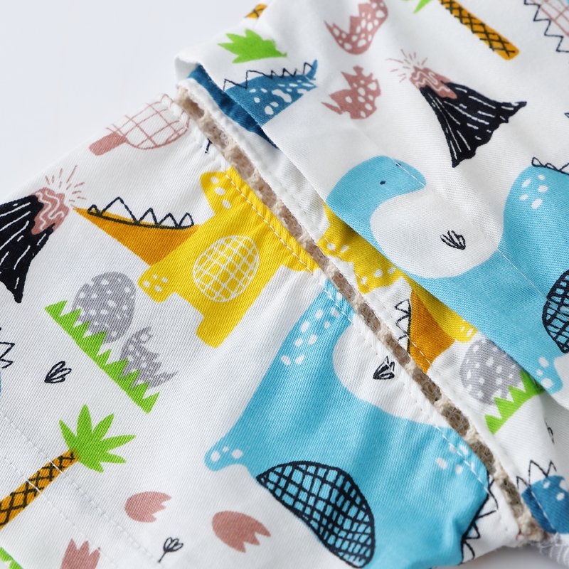 Boys kimono rompers clubwear with dinosaur cute baby summer romper short sleeves newborn babi cloth