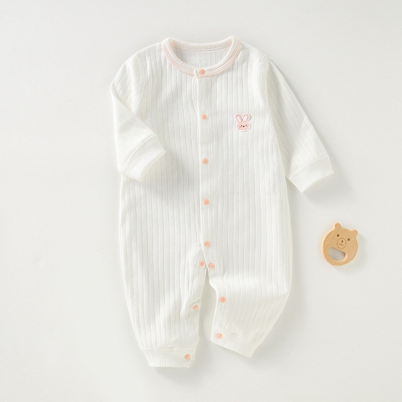 Spring And Autumn Baby Long Sleeve Romper Pajamas Home Clothing Baby Cotton Romper Baby Rompers