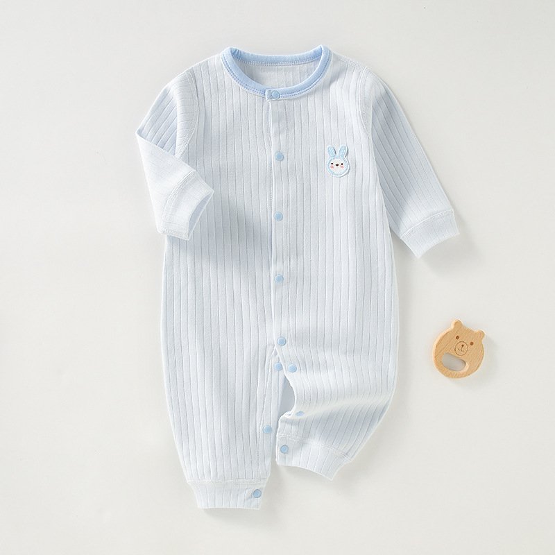 Spring And Autumn Baby Long Sleeve Romper Pajamas Home Clothing Baby Cotton Romper Baby Rompers