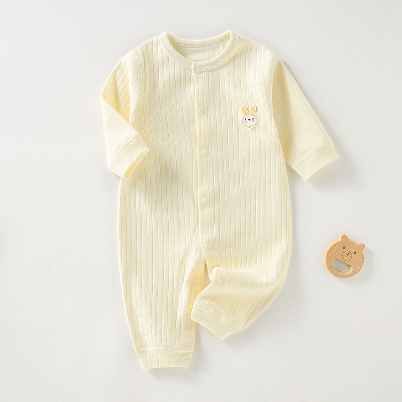 Spring And Autumn Baby Long Sleeve Romper Pajamas Home Clothing Baby Cotton Romper Baby Rompers