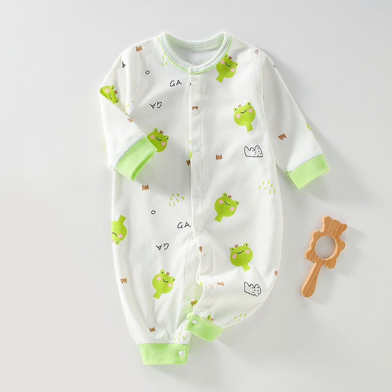 Spring And Autumn Baby Long Sleeve Romper Pajamas Home Clothing Baby Cotton Romper Baby Rompers