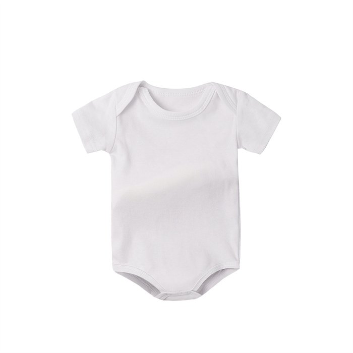 wholesale onesie baby clothes romper plain printing short sleeve colorful blank 100% organic combe cotton custom babi romper