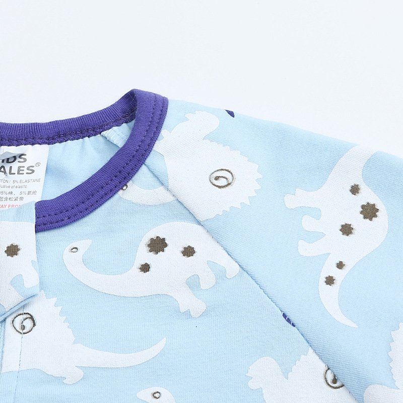 2024 Wholesale Summer Comfortable Soft Baby Rompers Full Printed Cotton Short Sleeve Newborn Clothes Baby Romper for Infant