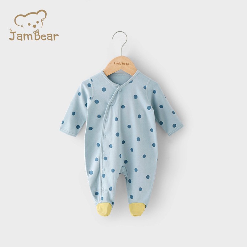 organic cotton baby rompers 2 way zipper onesie thermal cotton baby one piece sleepsuit zip customize jumpsuit for baby clothes