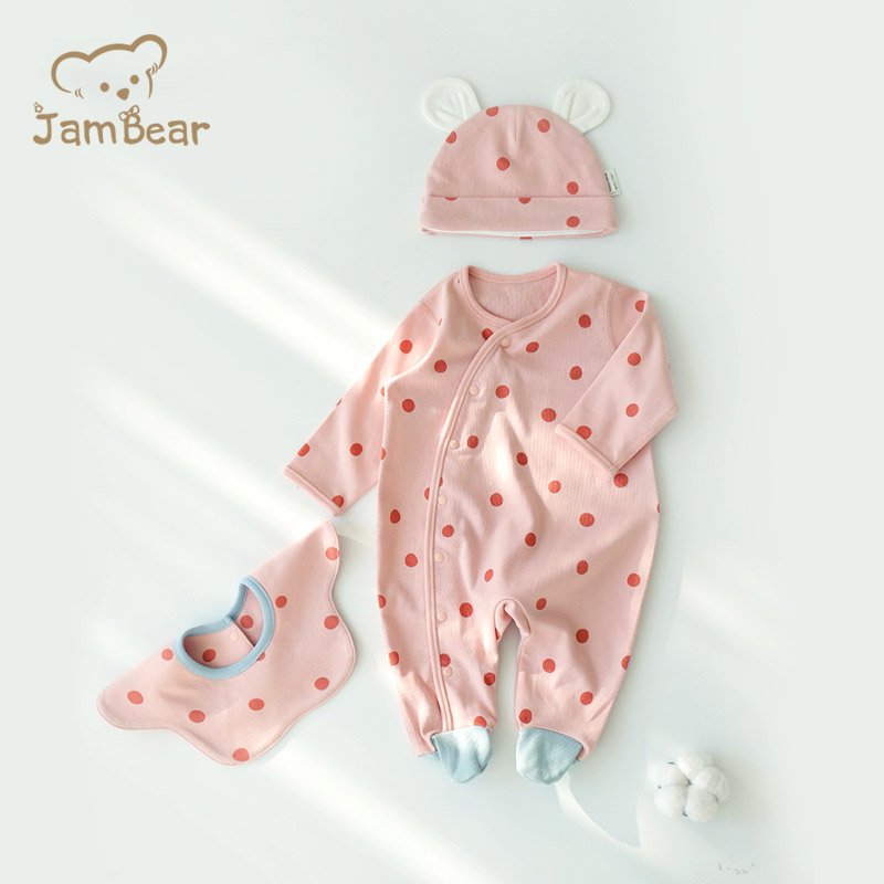 organic cotton baby rompers 2 way zipper onesie thermal cotton baby one piece sleepsuit zip customize jumpsuit for baby clothes