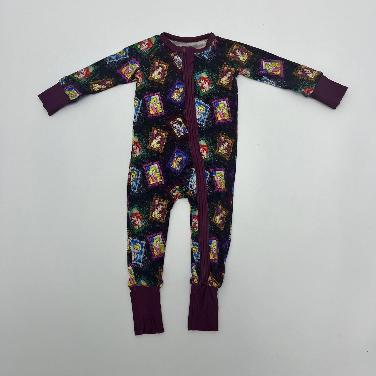 Cheapest No Moq RTS Bamboo Pajamas Baby Western Rompers Unisex Toddler Bamboo Zipper Pajamas