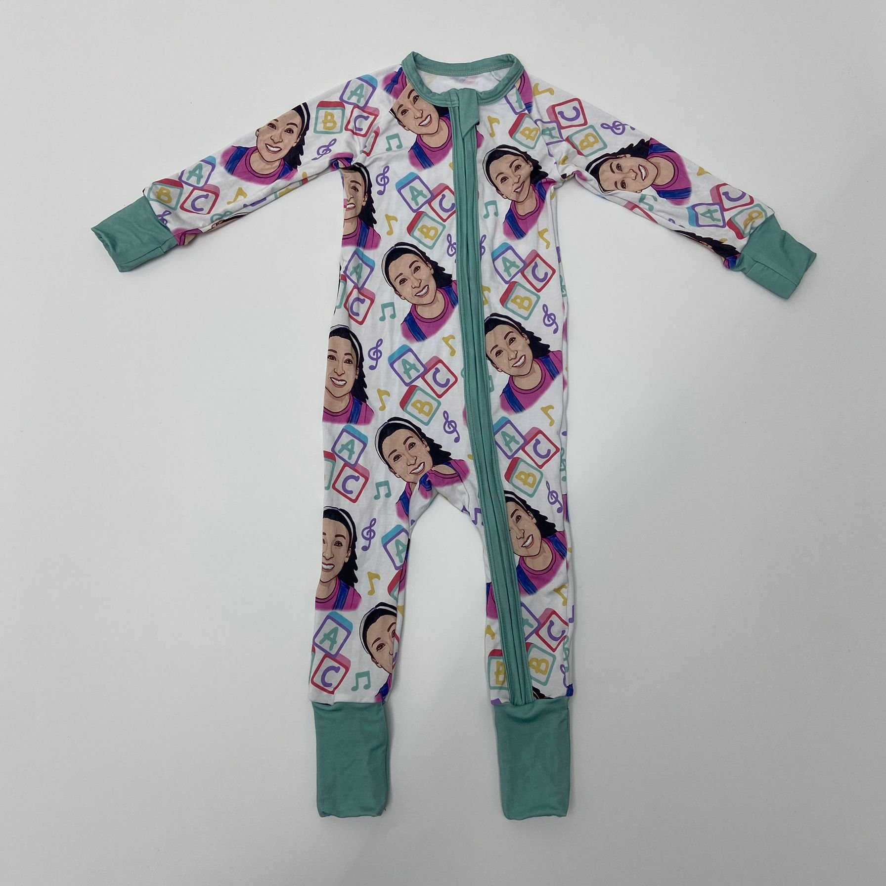 Cheapest No Moq RTS Bamboo Pajamas Baby Western Rompers Unisex Toddler Bamboo Zipper Pajamas
