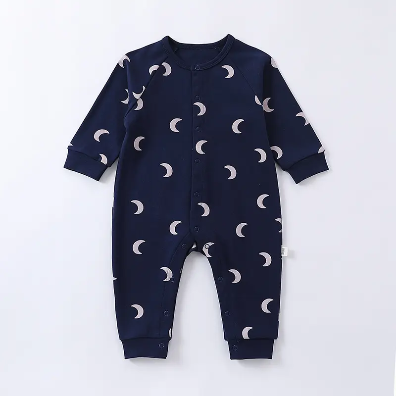 Custom Toddler Baby Clothing Knitted Newborn Baby Clothes Baby Romper Clothes Bodysuit Onesie 100% Cotton Wholesale