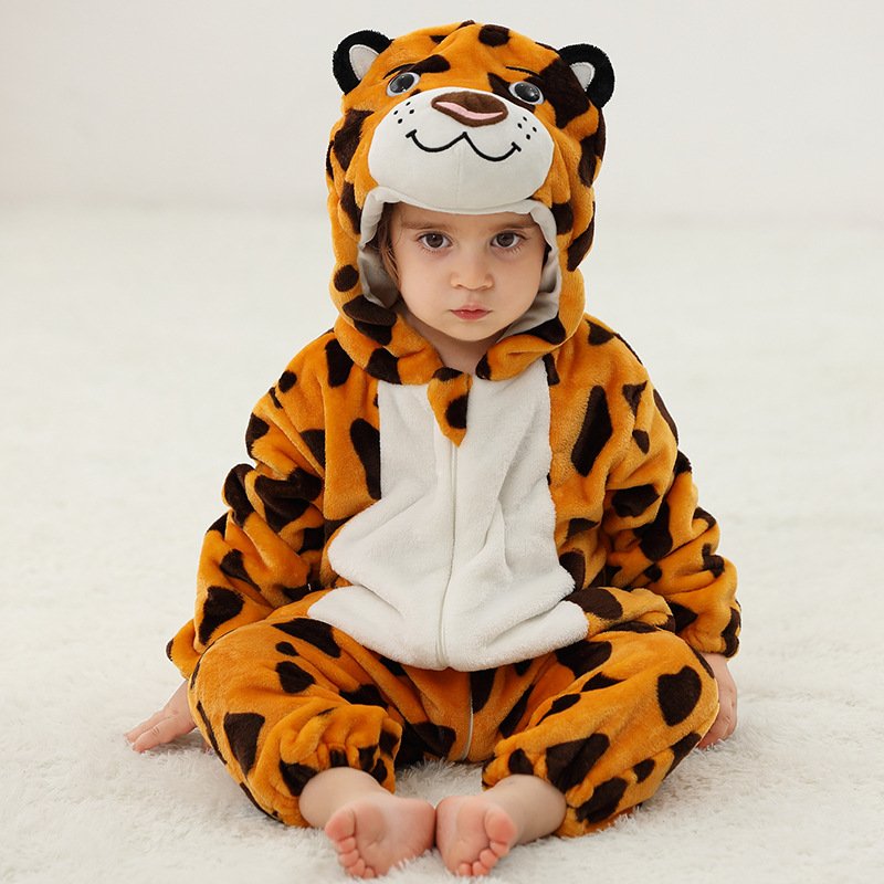 Winter Autumn Kids Halloween Unicorn Costume Cosplay Costumes Children Fleece Jumpsuit Baby Rompers Kids Onesie