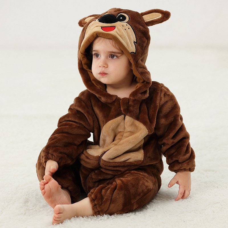 Winter Autumn Kids Halloween Unicorn Costume Cosplay Costumes Children Fleece Jumpsuit Baby Rompers Kids Onesie