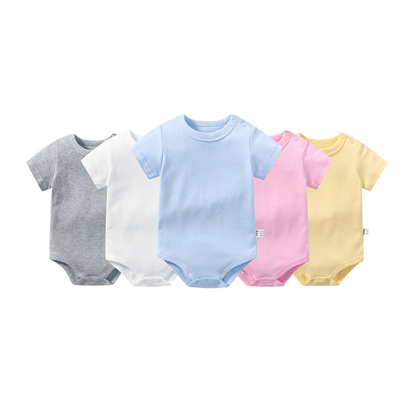 Onesie Bamboo Onesie Baby Clothes Onesie Baby Girl Full Cotton OEM Service Unisex 100% Cotton Baby Rompers Spring