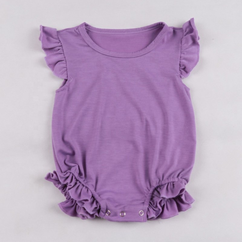 boutique oversized baby clothing short sleeve romper 100% polyester romper 9m to 2 years infant toddlers baby romper