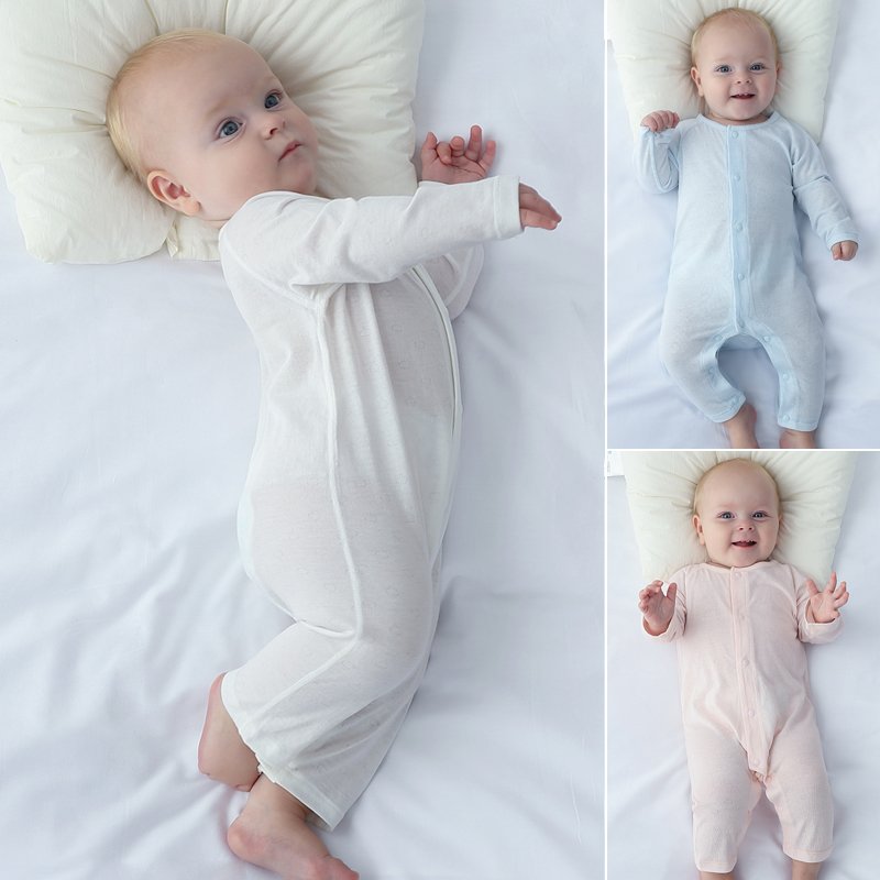 Wholesales Newborn Baby Onesie 100% Combed Cotton Blank Baby Clothes Support Customization New Born Baby Rompers