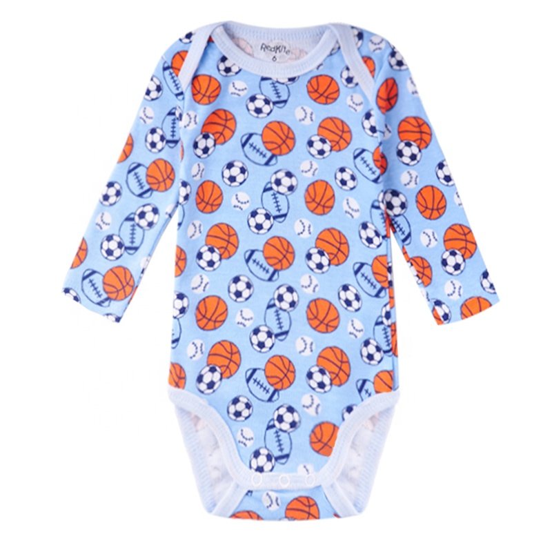 Redkite Hot Selling Soft 100% Cotton Boutique Newborn Clothes Baby Romper