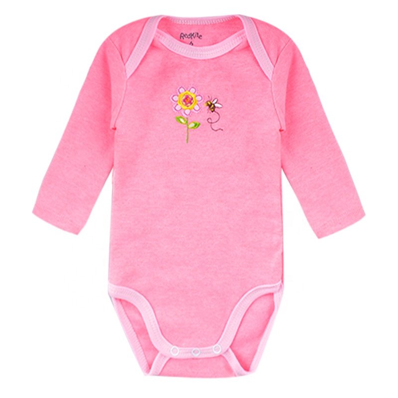 Redkite Hot Selling Soft 100% Cotton Boutique Newborn Clothes Baby Romper