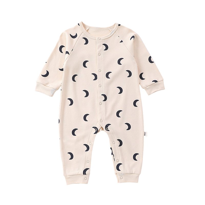 Spring baby onesie Class a cotton newborn clothes long sleeve baby rompers