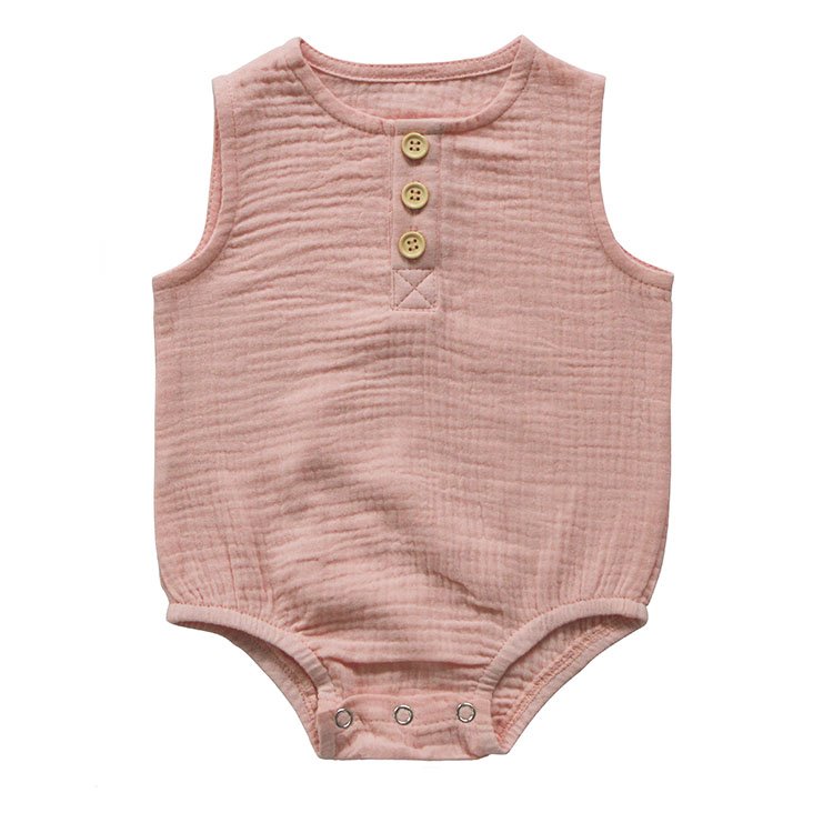 Baby summer overalls one piece jumpsuit cotton romper