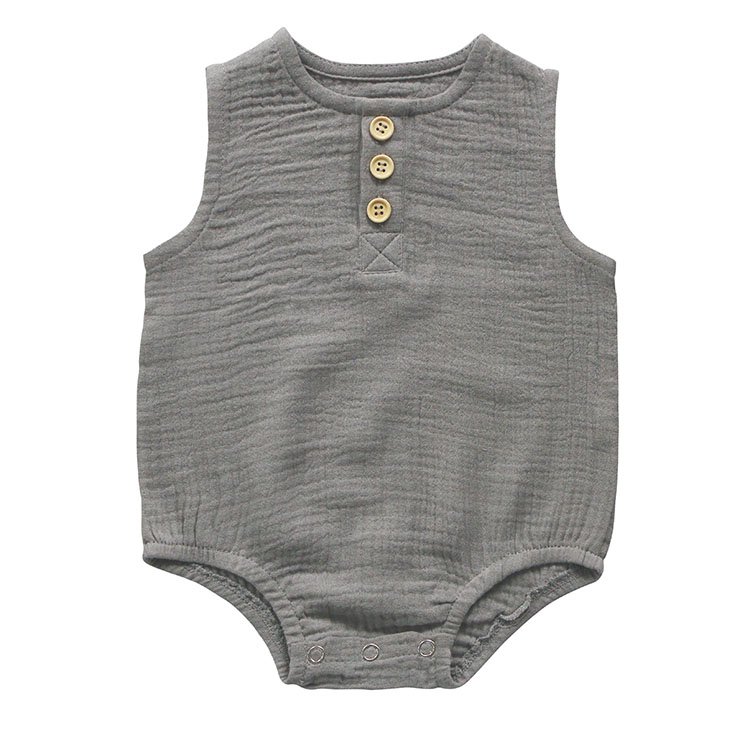 Baby summer overalls one piece jumpsuit cotton romper