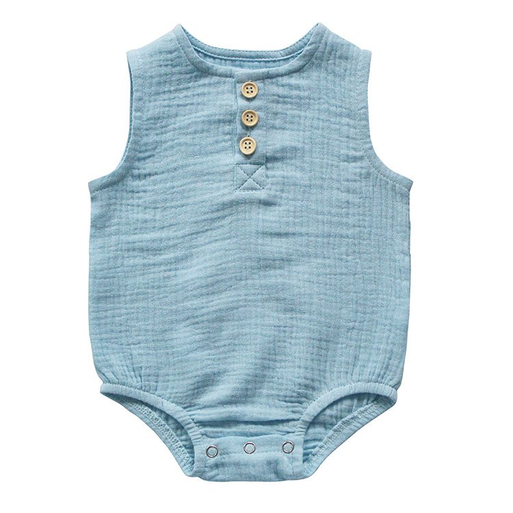 Baby summer overalls one piece jumpsuit cotton romper